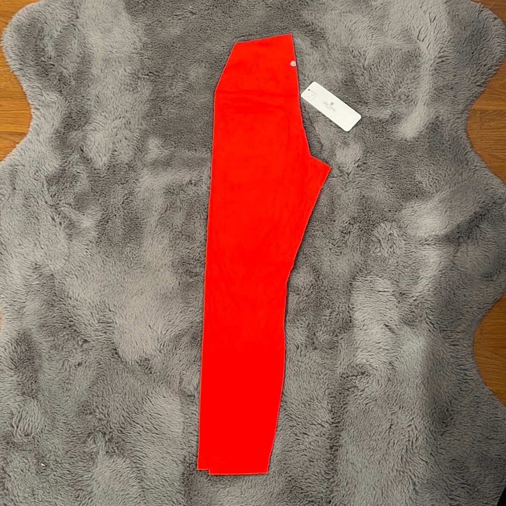 Red CRZ Yoga leggings